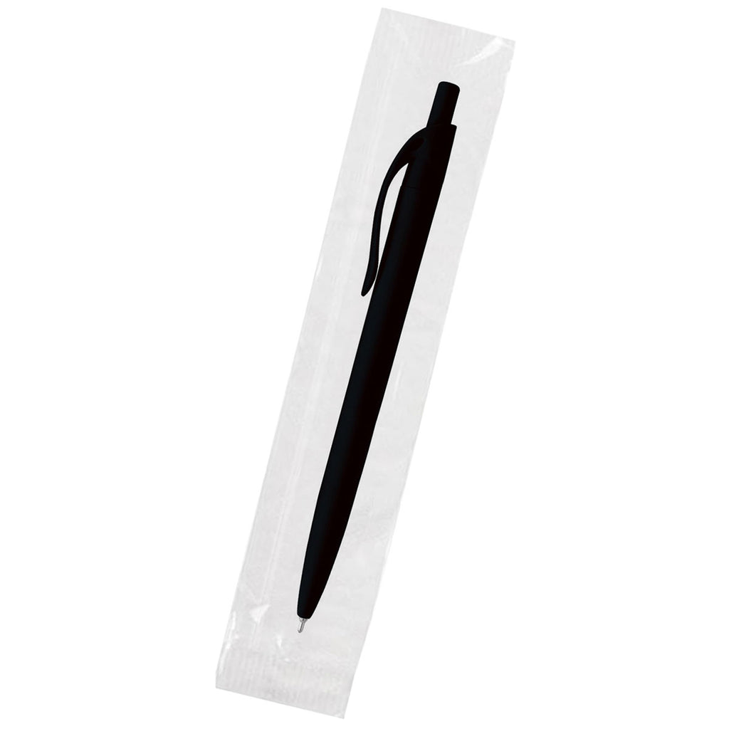 Sleek Write Black Rubberized Pen