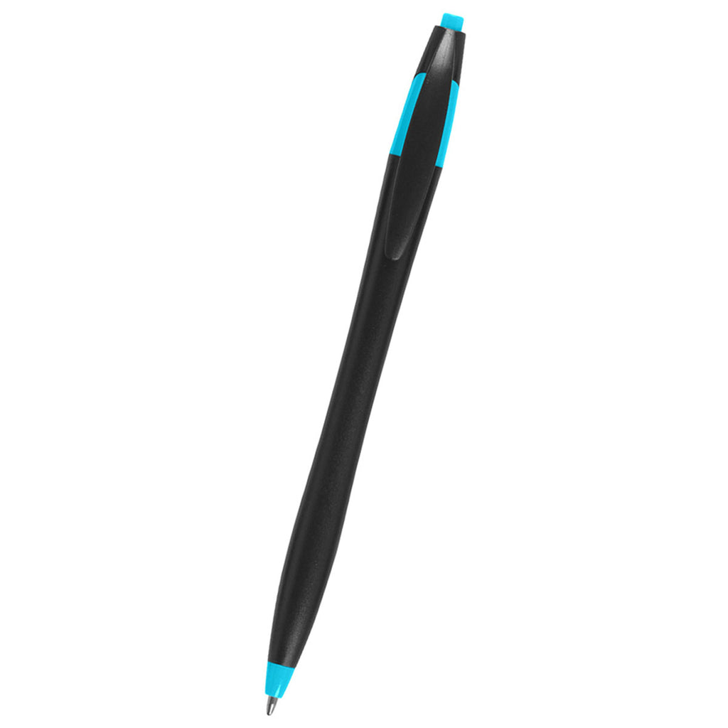 Hit Black/Light Blue Dart Pen