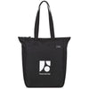 48-Hour Gemline Black Renew rPET Zippered Tote