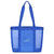 Gemline Royal Blue Mesh Tote Bag