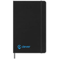 Moleskine Black Hard Cover Large 12-Month Weekly 2025 Planner