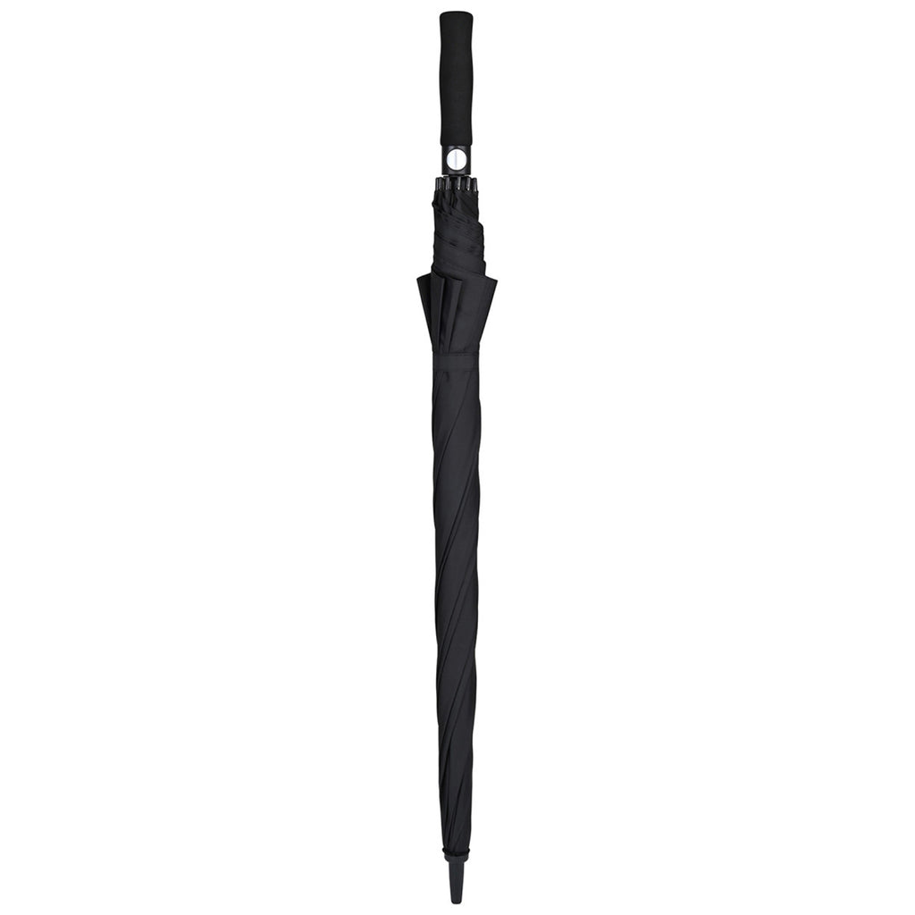 Elements Black 60" Recylcled Auto Open Golf Umbrella