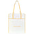 Gemline Oatmeal Harlow Laminated Recycled Shopper