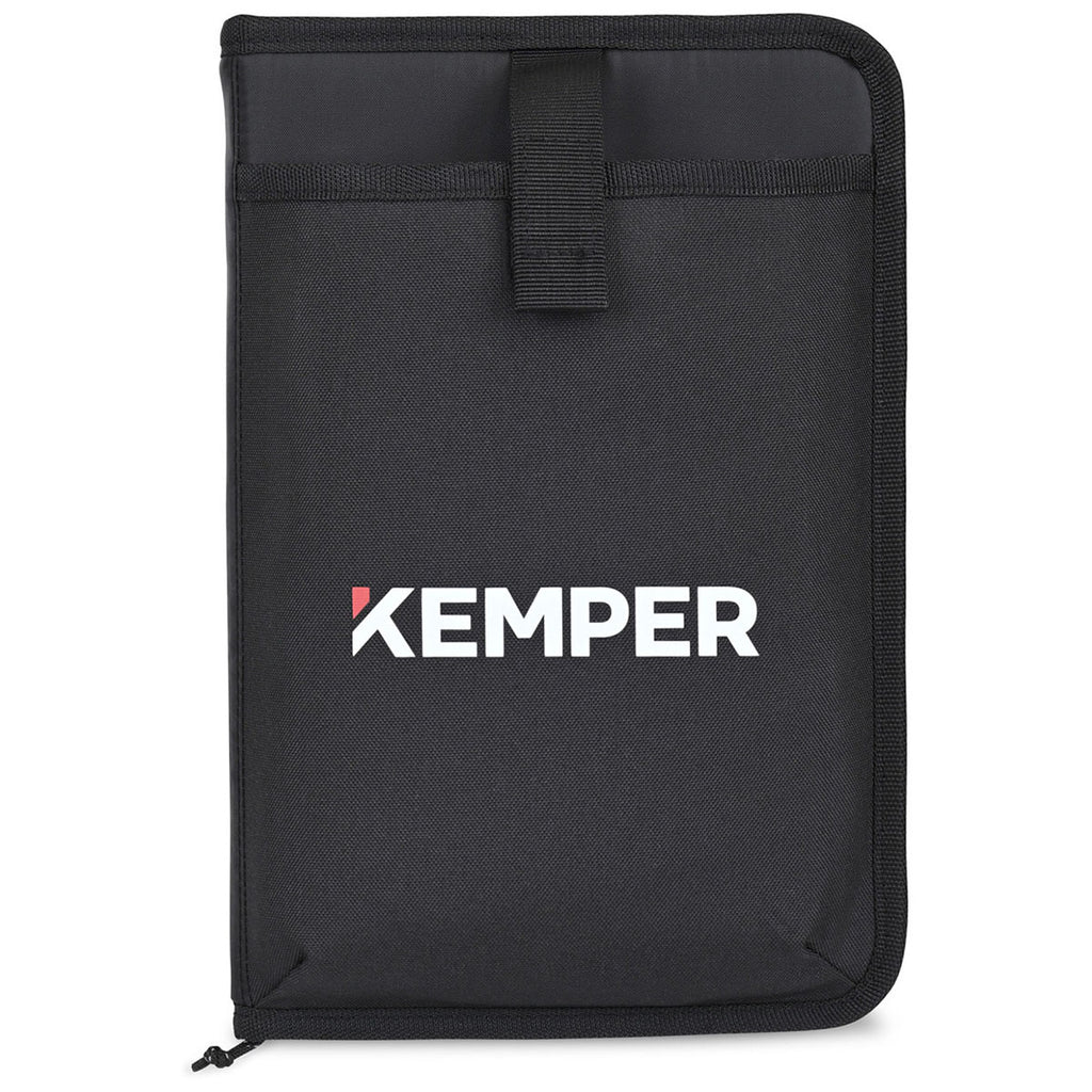 Gemline Black Newton Foldable Laptop Organizer