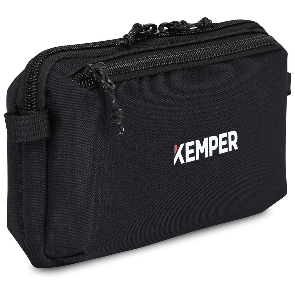 Gemline Black Newton Electronics Cord Management Pouch