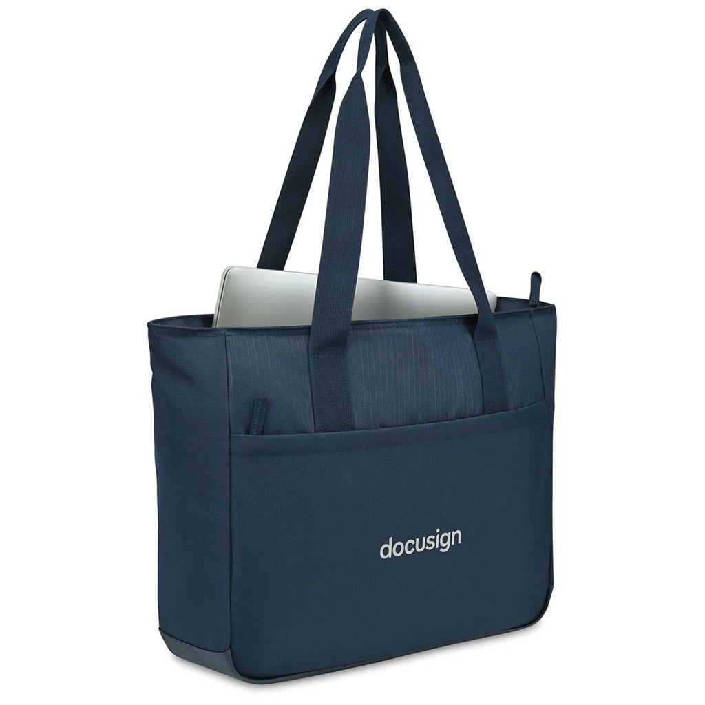 Gemline Navy Transit Laptop Tote