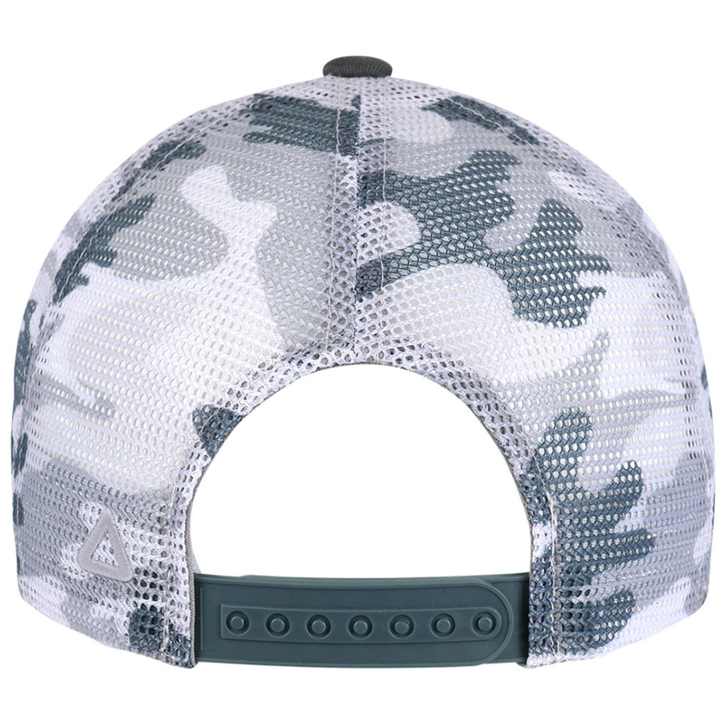 Ahead Charcoal/Camo Print Urban Trucker