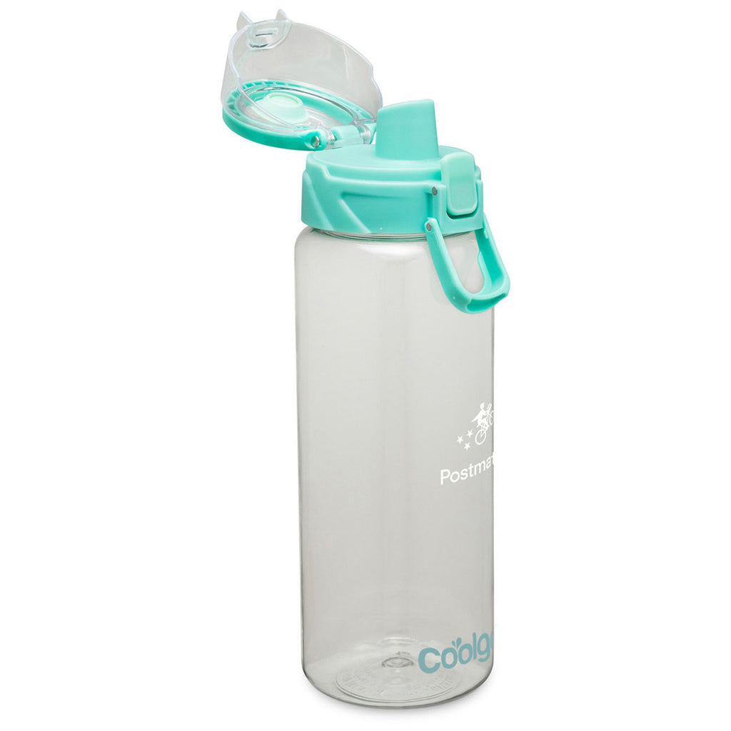 Cool Gear Green Tea Cylinder Bottle with Halo Lid - 32 Oz.