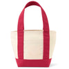 Gemline Red Petite Canvas Tote