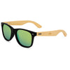 Gemline Green CapeShades Recycled Bamboo Sunglasses Black Frame