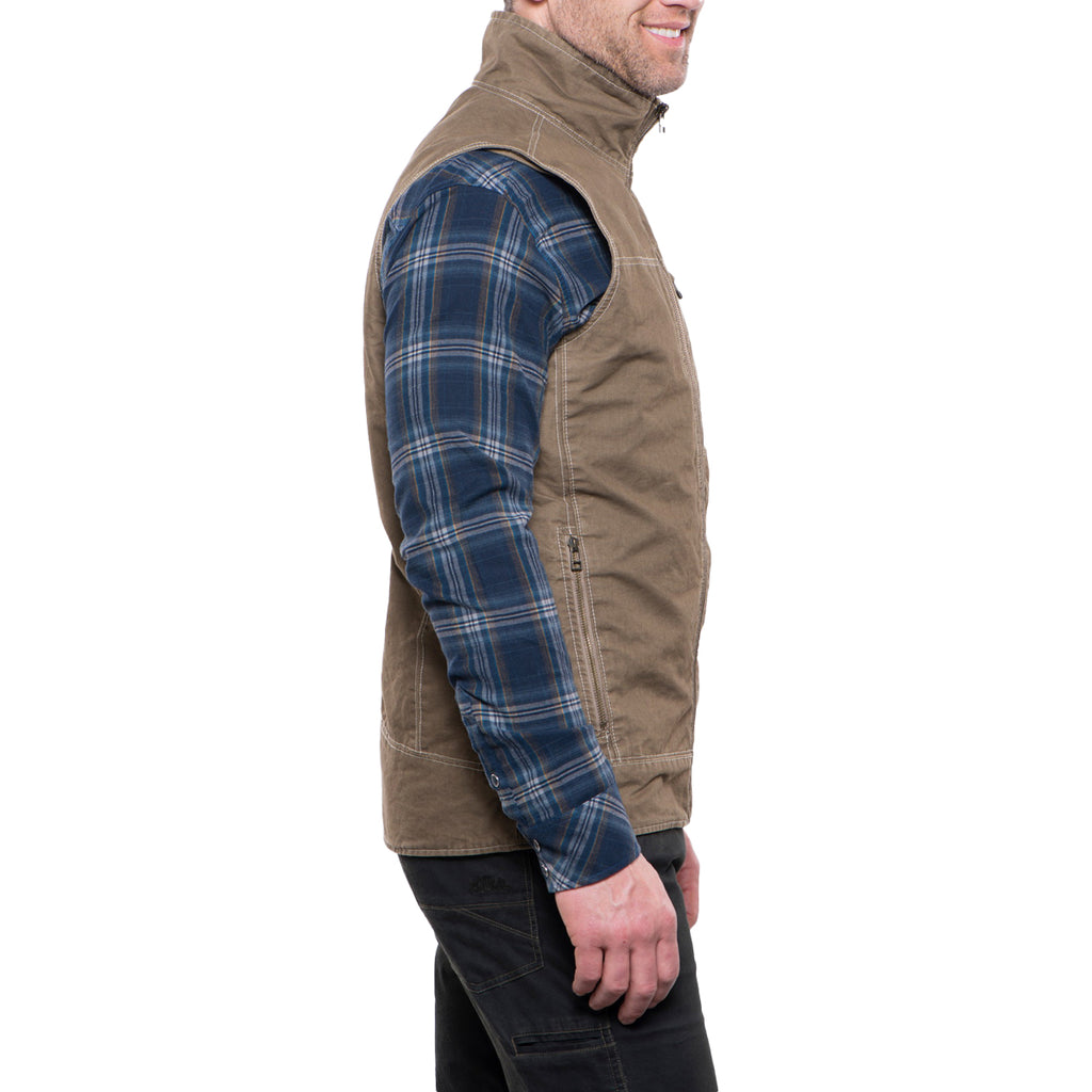 KUHL Men's Khaki Burr Vest