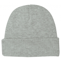 Hit Gray Knit Beanie with Cuff