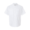 Paragon Men's White Hatteras Performance Short Sleeve Fishing Shirt