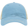 Richardson Columbia Blue/Khaki Garment Washed Trucker