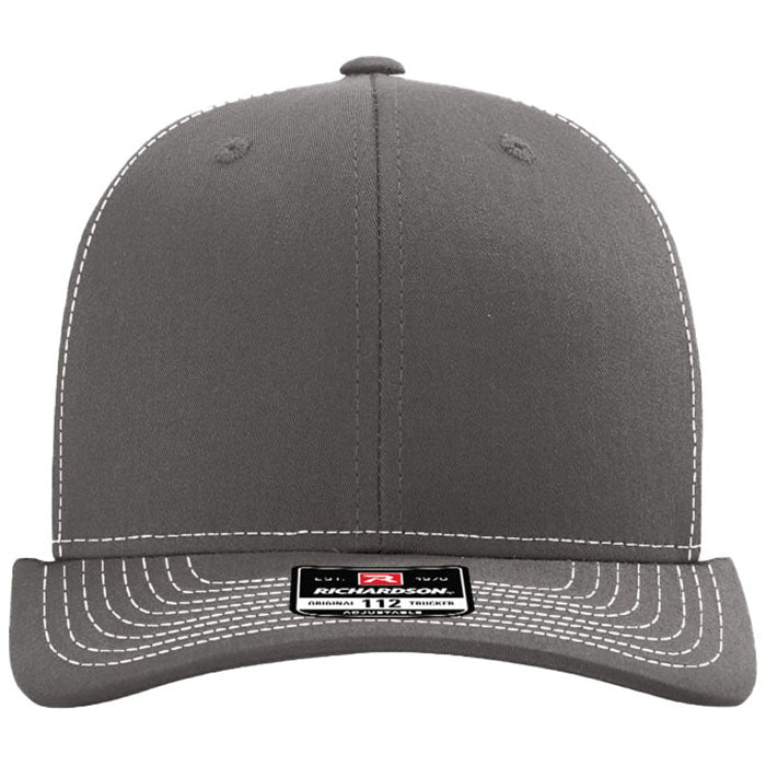 Richardson Charcoal/White Trucker Cap