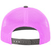 Richardson Charcoal/Neon Pink Trucker Cap