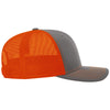 Richardson Charcoal/Orange Trucker Cap