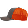 Richardson Charcoal/Orange Trucker Cap