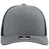 Richardson Heather Grey/Navy Trucker Cap