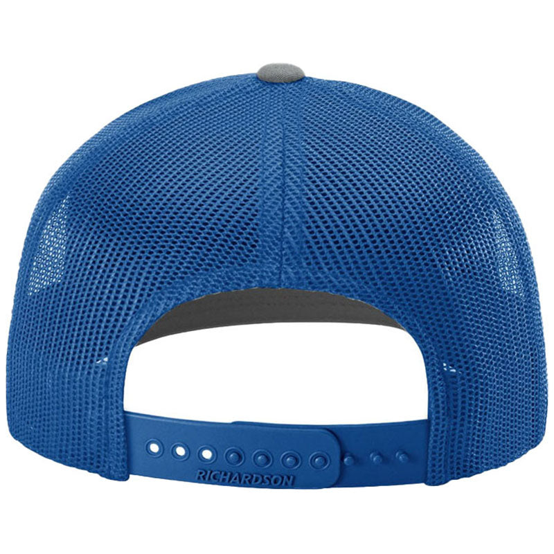 Richardson Heather Grey/Royal Trucker Cap