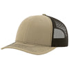 Richardson Khaki/Coffee Trucker Cap
