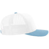 Richardson White/White/Columbia Blue Trucker Cap