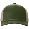 Richardson Army Olive/Tan Five-Panel Trucker