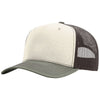 Richardson Birch/Brown/Loden Five-Panel Champ Trucker