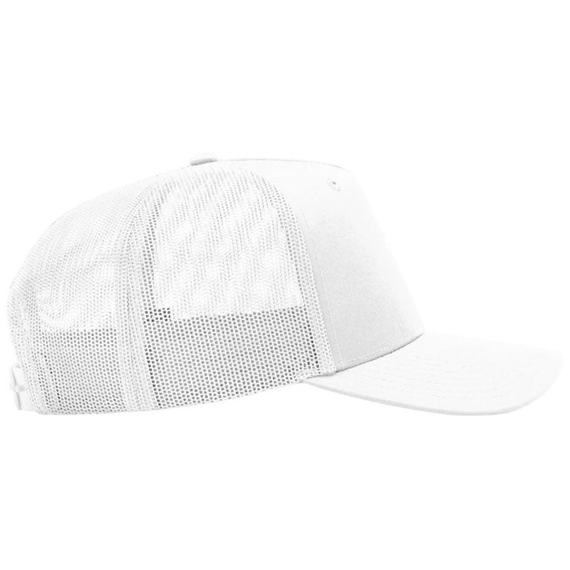 Richardson White Five-Panel Champ Trucker