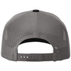 Richardson Black/Charcoal/Charcoal Five-Panel with Rope