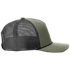 Richardson Loden/Black/Black Five-Panel with Rope