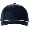 Richardson Navy/White Five-Panel with Rope