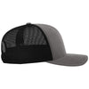 Richardson Charcoal/Black 112+ R-Flex Adjustable Trucker