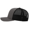 Richardson Charcoal/Black 112+ R-Flex Adjustable Trucker