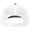 Richardson Heather Grey/White 112+ R-Flex Adjustable Trucker