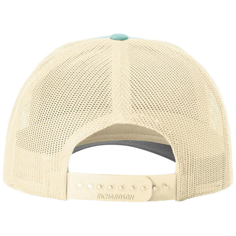 Richardson Aruba Blue/Birch Low Pro Trucker