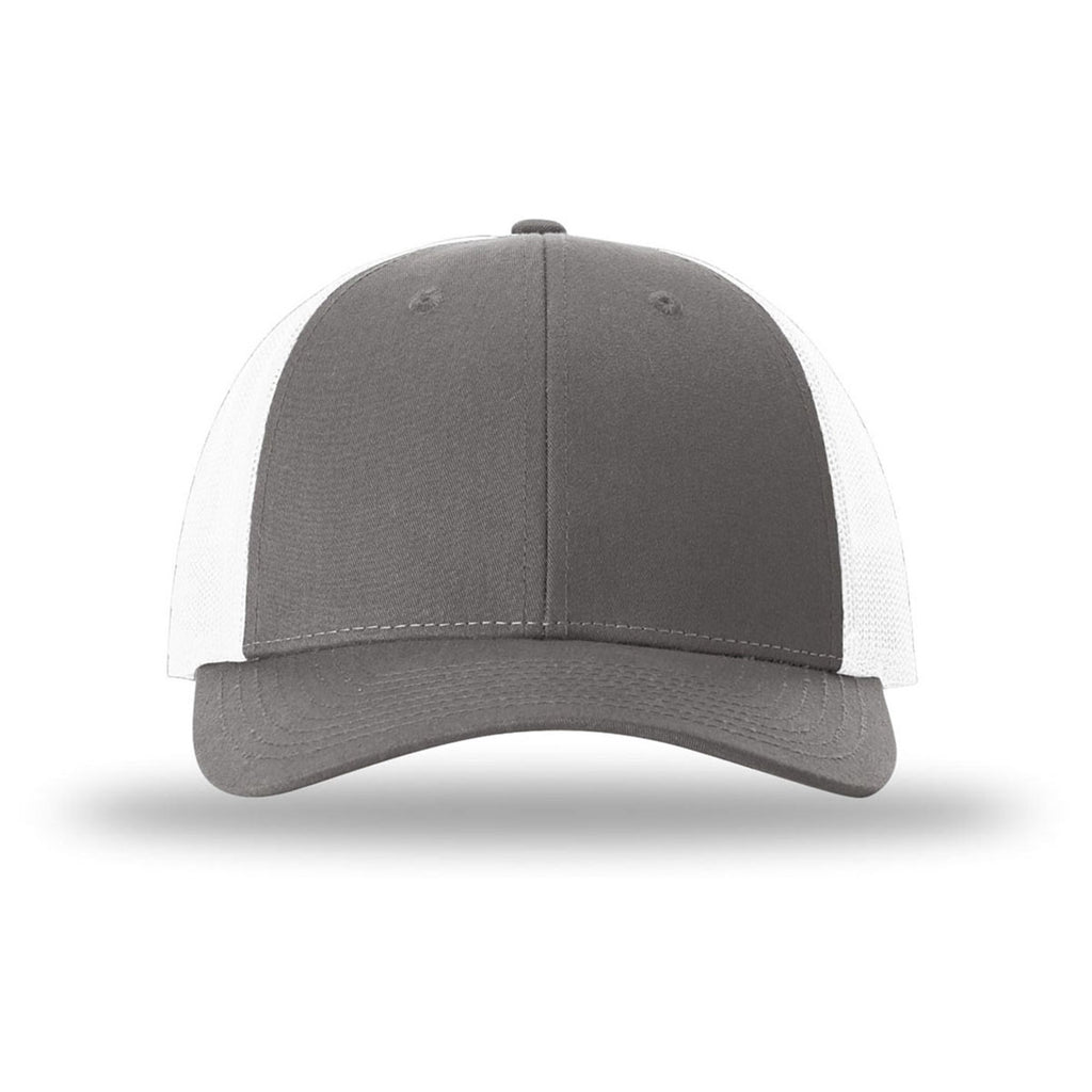 Richardson Charcoal/White Low Pro Trucker