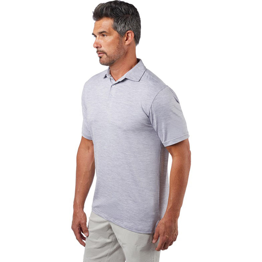 Landway Men's Coastal Blue Cypress Lightweight Performance Polo