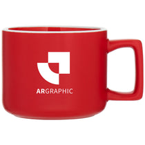 ETS Express Matte Red Helio 12oz Ceramic Mug