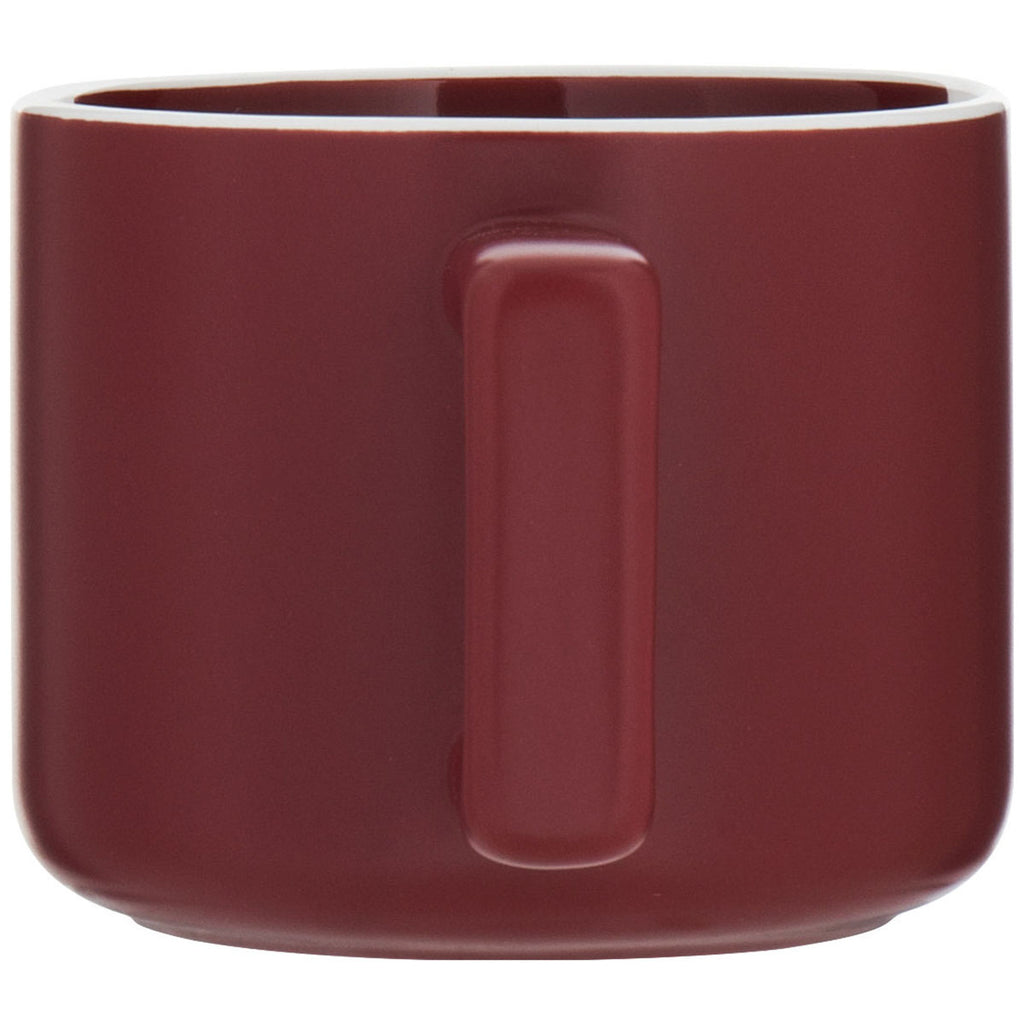 ETS Express Matte Maroon Helio 12oz Ceramic Mug