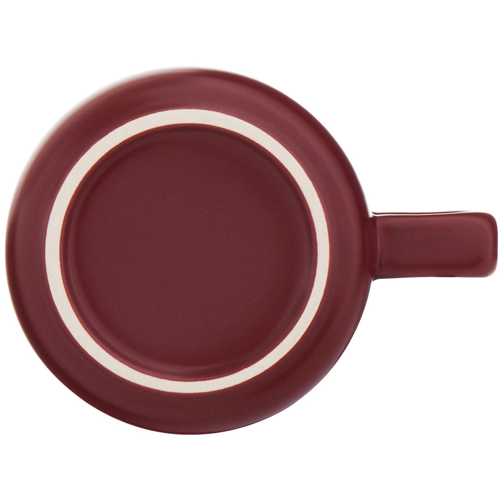 ETS Express Matte Maroon Helio 12oz Ceramic Mug