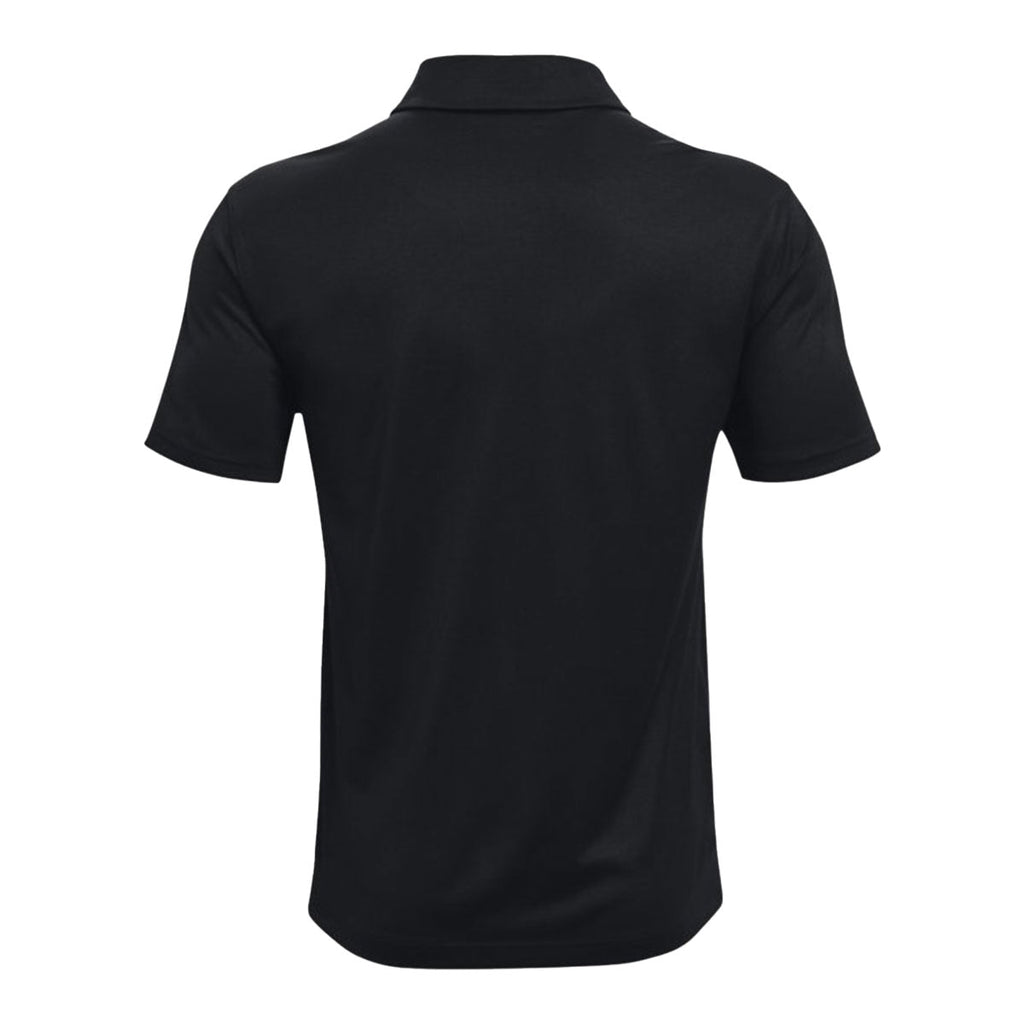 48-Hour Under Armour Men's Black Tech Team Polo