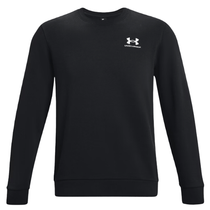 Under Armour Men's Black Icon Fleece Crew