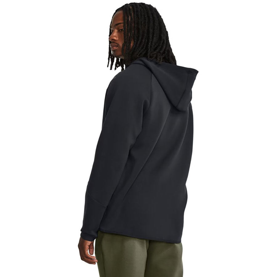 Under Armour Men's Black/Black Unstoppable Fleece Full-Zip