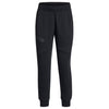 Under Armour Women's Black/Black Unstoppable Fleece Joggers