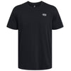 Under Armour Men's Black/White Heavyweight Patch Short Sleeve