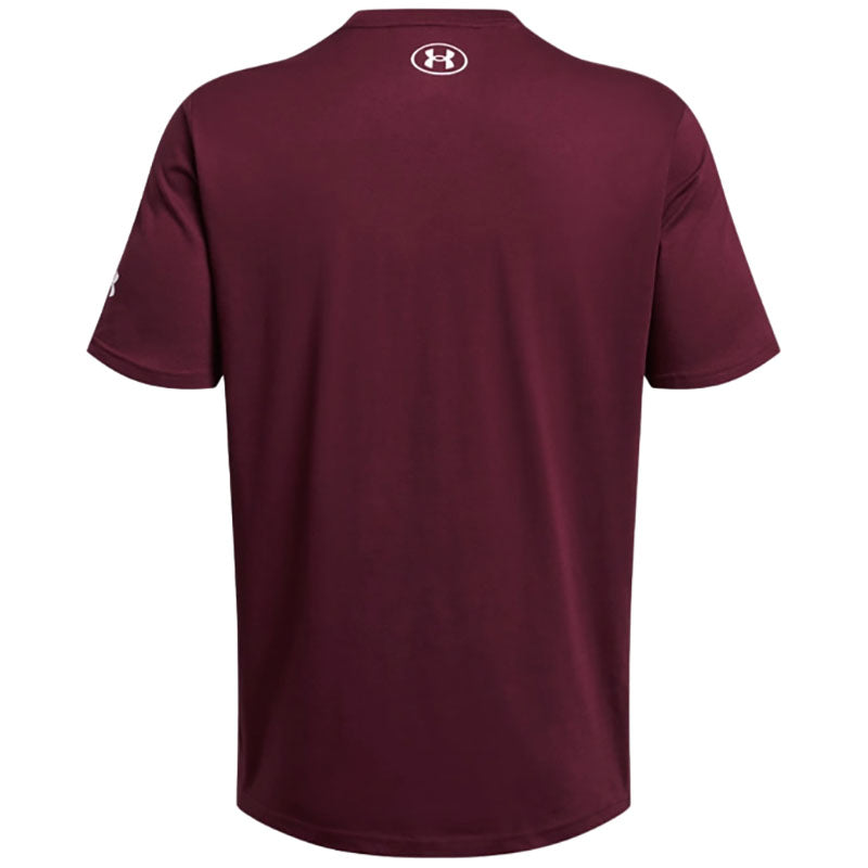 Under Armour Men's Maroon Athletics T-Shirt