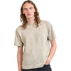 American Apparel Unisex Bone Heavyweight Cotton Mid-Length Tee