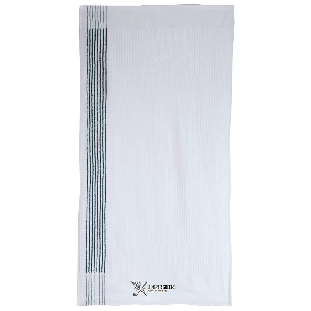 Leed's Hunter Green 22" x 44" Caddy Golf Towel
