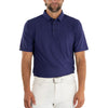 Straight Down Men's Dark Indigo Dodge Polo